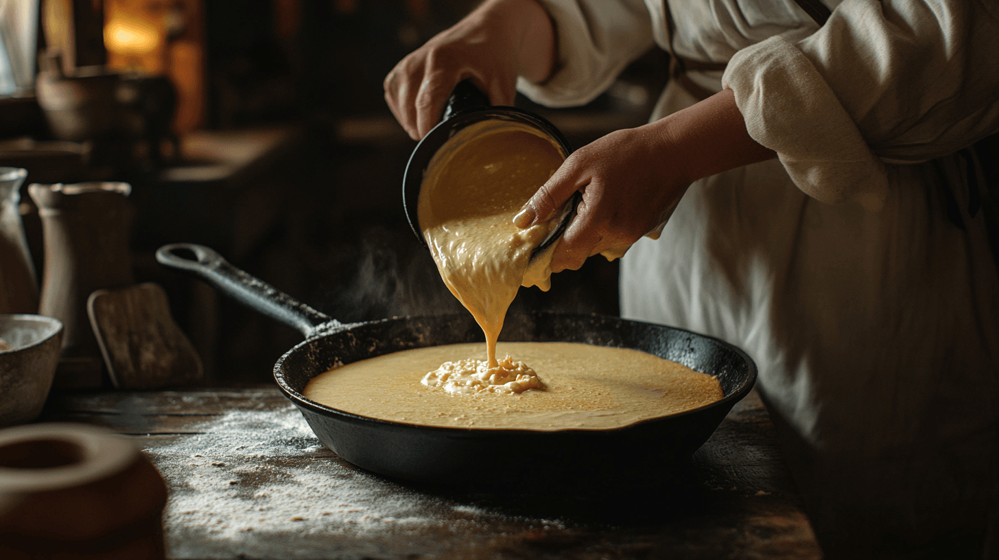 can you use cream instead of milk in cornbread