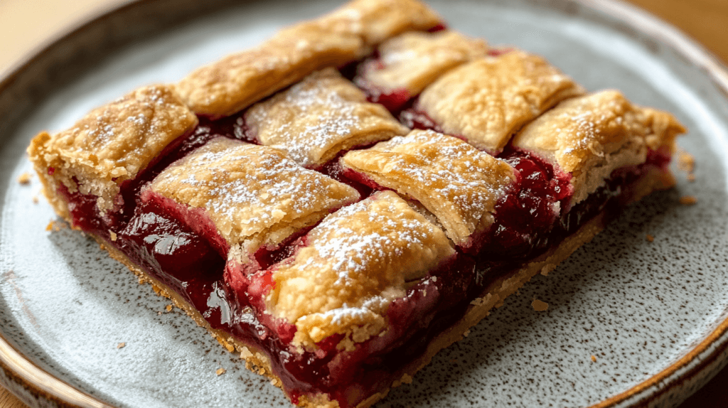 Cherry pie bars